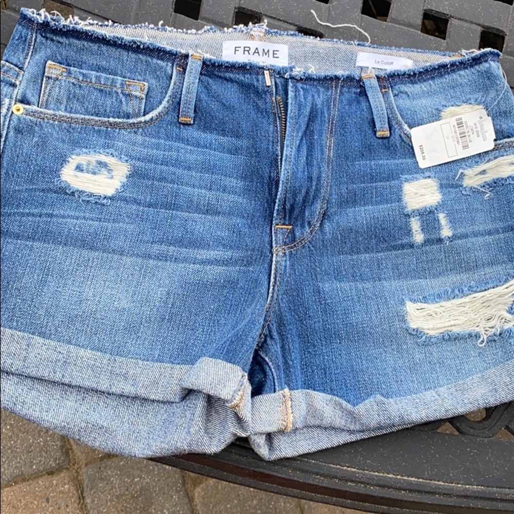 NWT Frame denim shorts